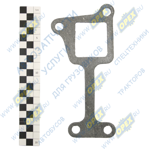 236-1307048-Б Прокладка С/Ф; L=190х90х2 4отв.ф11 корпуса водяного насоса ЯМЗ Н.О.; (1,0) Techno Drive